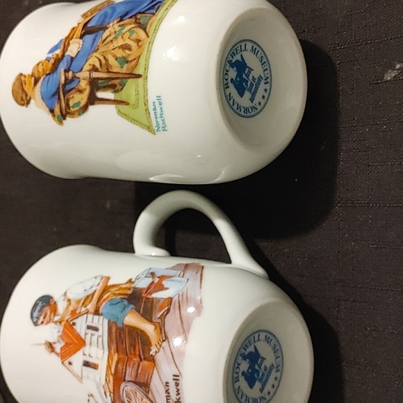8 Norman Rockwell Museum Cups - Picture 5 of 5
